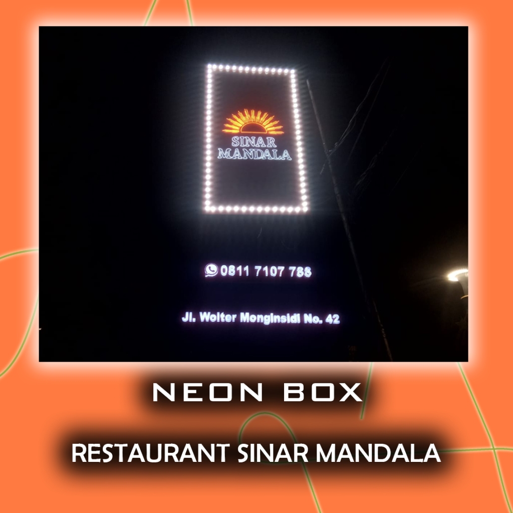 Tempat Jasa Pembuatan Neon Box Terdekat di Jakarta Timur